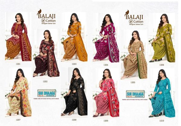 Balaji sui dhaaga vol-12 wholesale dress material market surat